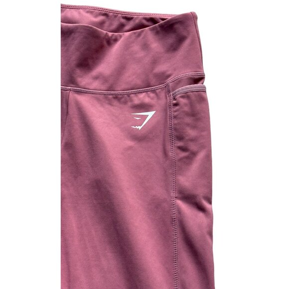 Gymshark Womens High-Waisted Dry Moisture Dreamy Leggings Size M Pink Bubblegum - Picture 8 of 15
